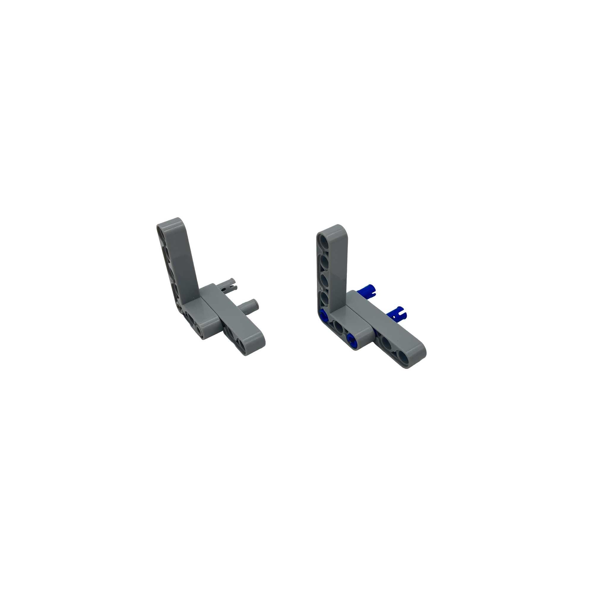 TECHNIK Pins - Set Da 100 Perni Con Frizione Bianchi 3L (6558) Per Mattoncini, Compatibili Lego, Gobricks - Ideali Per Costruzioni Tecniche