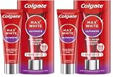Colgate Zahnpasta Max White Ultimate Radiance 75ml - Weißere Zähne, entfernt Verfärbungen (Packung mit 2)