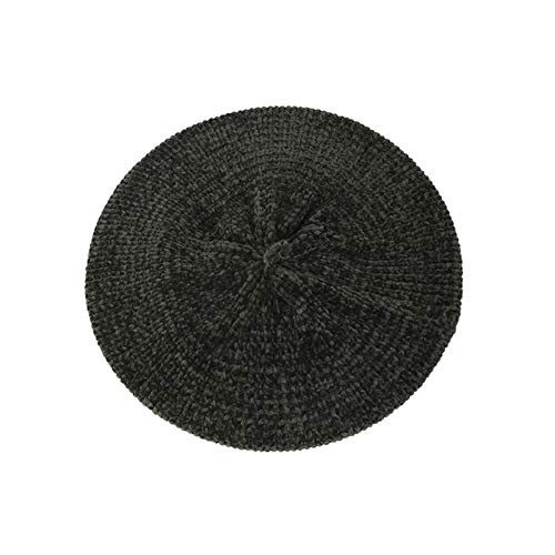 Bonnet tricoté béret femme en maille souple pour un port confortable