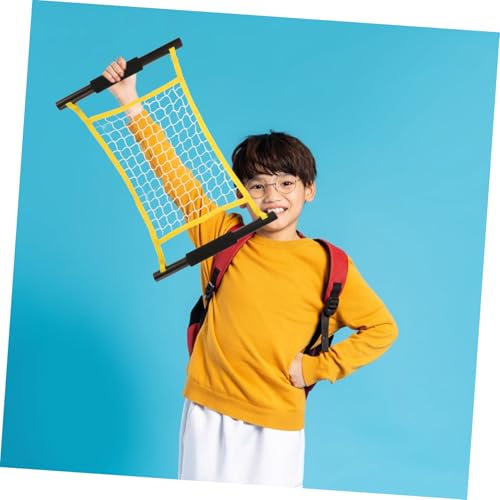 Jeu de lancer et attraper UPKOCH filet élastique anti-choc pour éviter les blessures