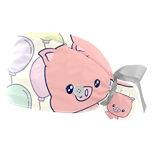 Chapeaux de travail cochon JDEZ pour retenir les cheveux et travailler sans transpirer