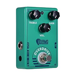 SHUIYUE Pédale d’effet Guitare D-12 Overdrive avec Commandes de Volume de Gain des aigus véritable Conception de… - Les Beatles, Paul McCartney, John Lennon, RIngo Starr, George Harrison
