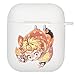 Produktbild Goth Perhk Demon Slayer: Kimetsu no Yaiba AirPod-Hülle, kompatibel mit AirPods 1/2, niedliche Hülle, 3D-Anime-Motiv, Airpod-Zubehör aus Silikon Stil 11