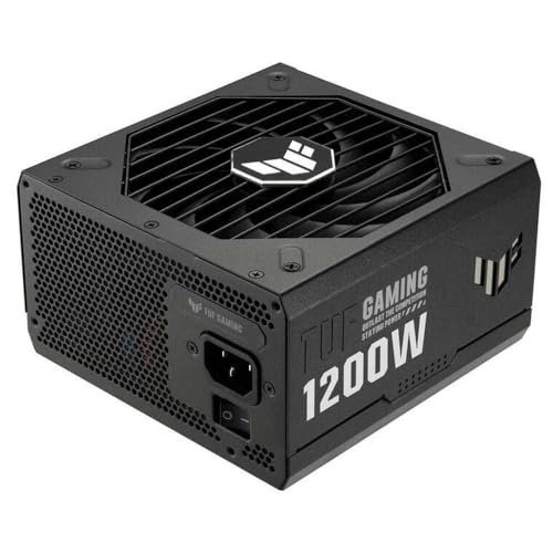TUF Gaming 1200W Gold, Alimentatore completamente modulare, 80+ Gold, componenti di livello militare, cuscinetti a doppia sfera, ventola Axial-tech, rivestimento PCB, Nero - Alimentatore - Immagine 6
