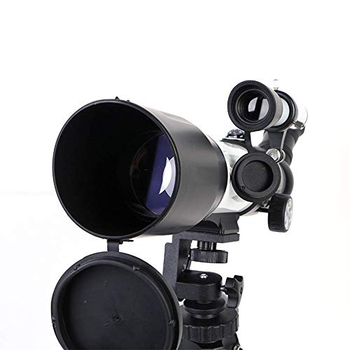 Telescopio astronómico refractor 50 mm con trípode y bolsa miniatura 4
