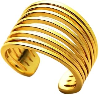 UNITED JEWELS ユナイテッドジュエルズ 8 LINE EAR CUFF ライン リング イヤーカフ 96-7698-99 (ゴールド)