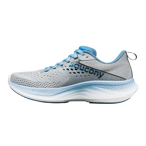Image of Saucony Women's Ride 17 Sneaker, Cloud /Breeze, 10 Wide