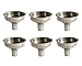 Stainless Steel Mini Funnel for Essential Oil Bottles / Flasks - Pack of 6