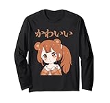 Kawaii - Arte japonés para niña Anime (Que Significa Lindo) Manga Larga