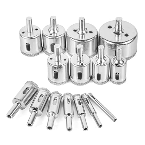 Broca sierra para vidrio diamantada 45 mm miniatura 1