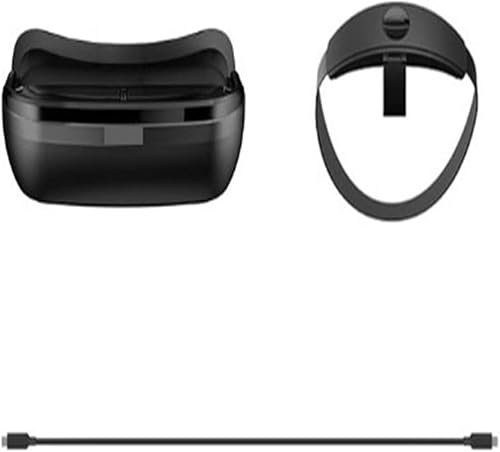 RIPIAN Gafas vr ligeras e inmersivas HMD VR, gafas avanzadas montadas en la cabeza, 1023 pulgadas, gafas de realidad virtual nativa 3D de vidrio 3D