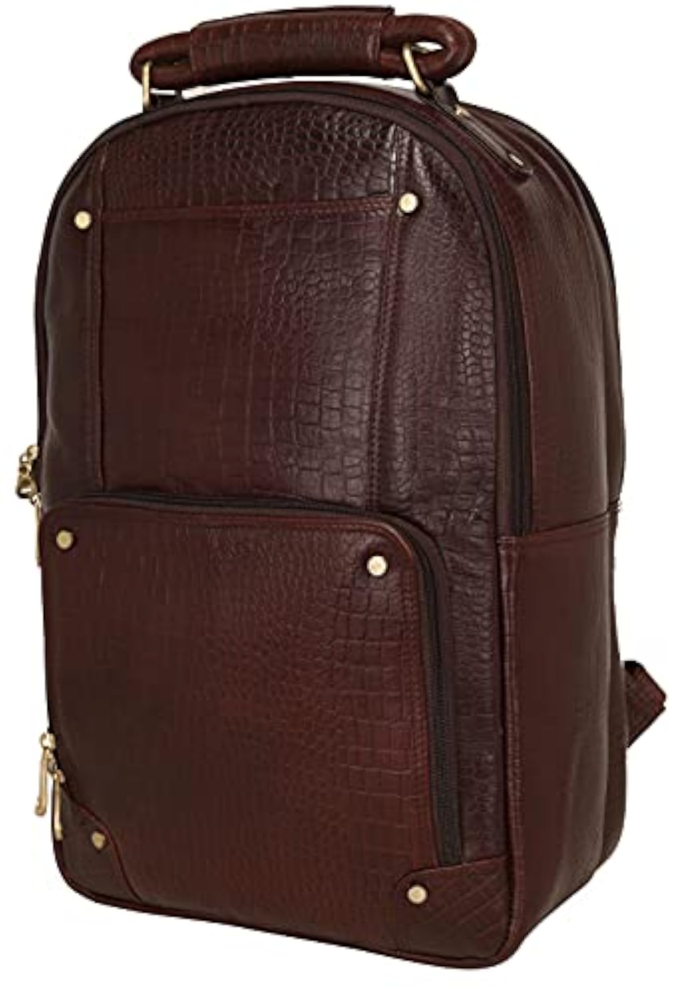 LV Full Grain Natural Laptop Backpack For Men And Women