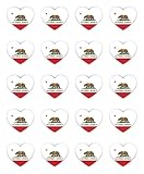 Autocollants : 25 mm, 20 pièces