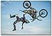 BOIPEEI Puzzle Jigsaw Puzzles Motocross Motorbike Sport Competition In The Sky Adultos Puzzle Imagen Inicio -1000 Piezas