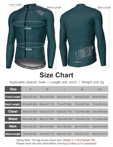 LAMEDA Winter Cycling Jersey Men