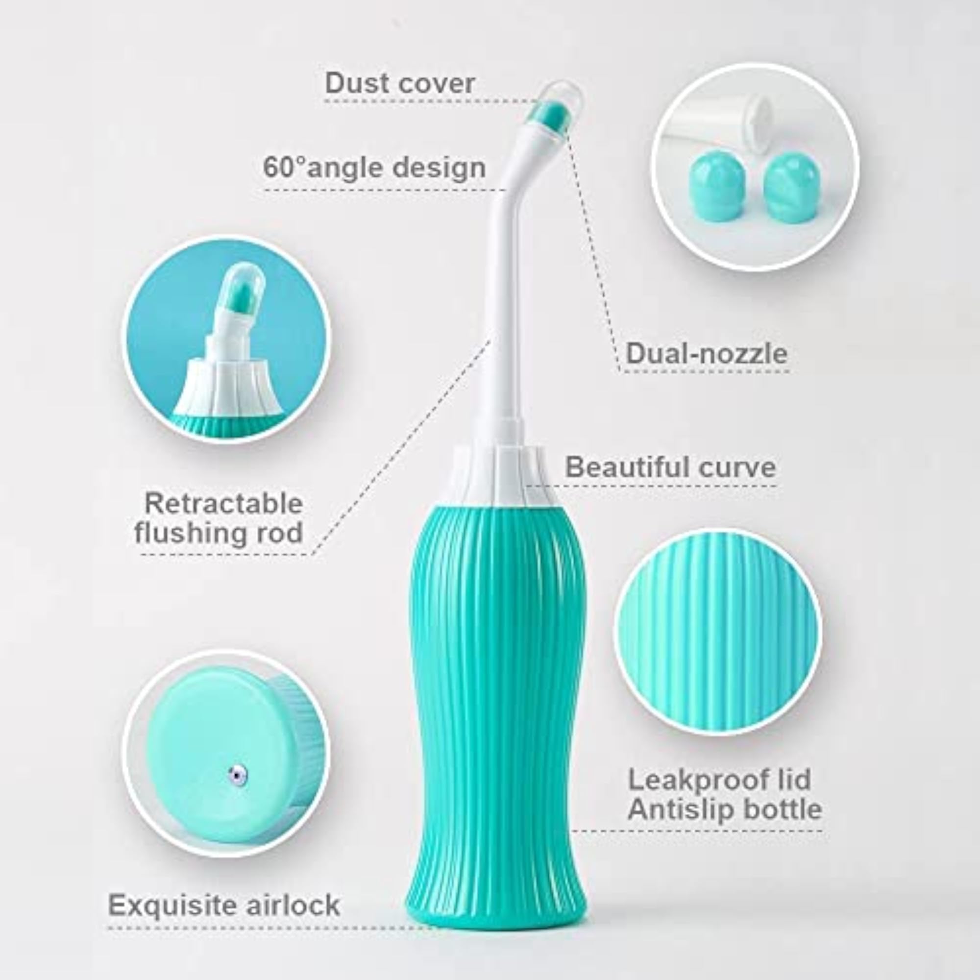 Handheld Portable Bidet Spray Bottle for Hygiene Care