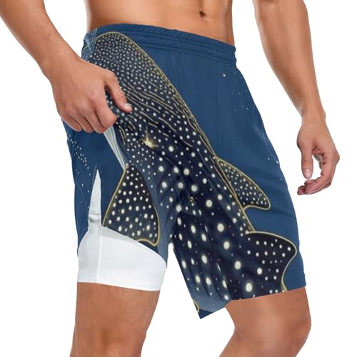 Short de basket homme GuoChe pour entraînement en salle et gym