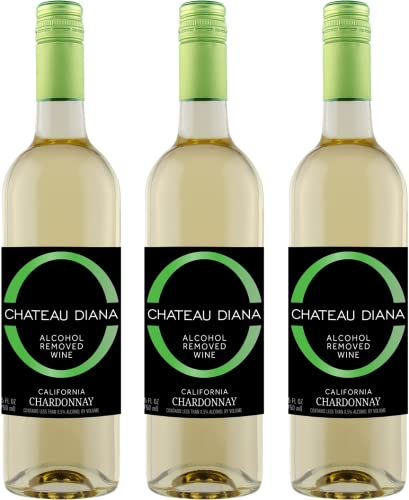Chateau Diana Zero Alcohol 3 Bottle Pack - California Chardonnay
