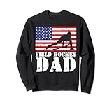 USA Amerikanische Flagge Feld Hockey Papa Männer für Ihn Sweatshirt