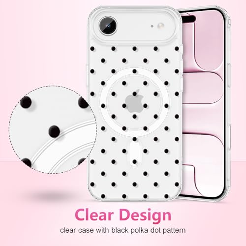 ZTOFERA Cute Polka Dot Case for iPhone Air 6.5",Black Dot by ZTOFERA - Used condition - Image 2