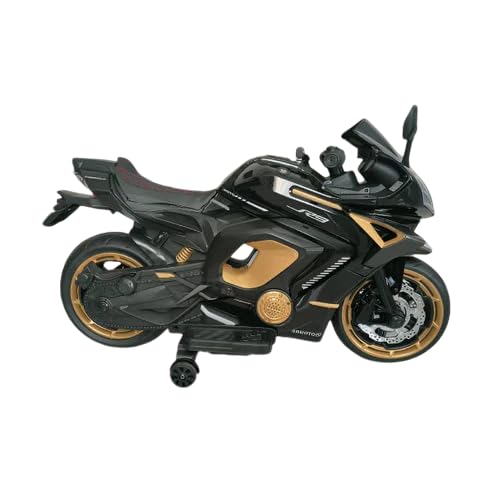 Image of Playland | R9 Rechargeable PL 6655 12V Battery Operated Ride On Bike for Kids, Fun Electric Bike for Outdoor Adventures | Safe and Fun Kids' Ride-On Toy |1 to 6 Years Black