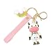 LZHLMCL Sac Porte Clés Chaîne PVC Soft Plastic Cartoon Doll Astronaut Keychain Pendant Couple Car Key Chain Female Backpack Pendant