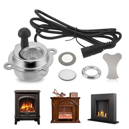 Transducer Compatible with Dimplex Opti-Myst RM-1220 Electric Fire Transducer Glass Disk Heater Dimplex M-011B M011B Opti-Myst Heater Glass Disk Transducer with Spare Discs Removal Tool (1)