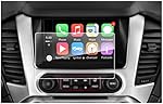 Ruiya 2015 2016 2017 2018 2019 GMC Yukon XL INTELLILINK 8-Inch Car Navigation Screen Protector,GMC Infotaintment System HD Clear TEMPERED GLASS Screen Protective Film
