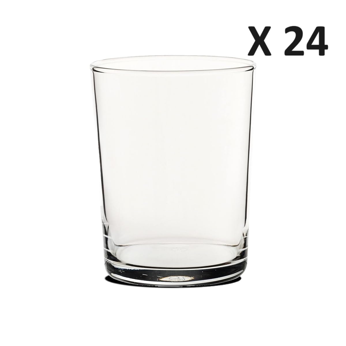 Set de 24 Vasos de degustación, Copas de chupito, Vaso de Cristal para Bebidas, Agua, Jugo, Vino, Capacidad 50 cl
