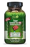 Irwin Naturals Super System-Six Red with Nitric Oxide Booster 72 Liquid Soft-Gels