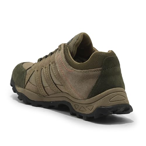 Image of Woodland Men Olive Green Casual Shoes