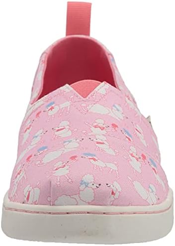 TOMS Girls Alpargata Sneaker, Veiled Rose, 3 Little Kid | Image 1