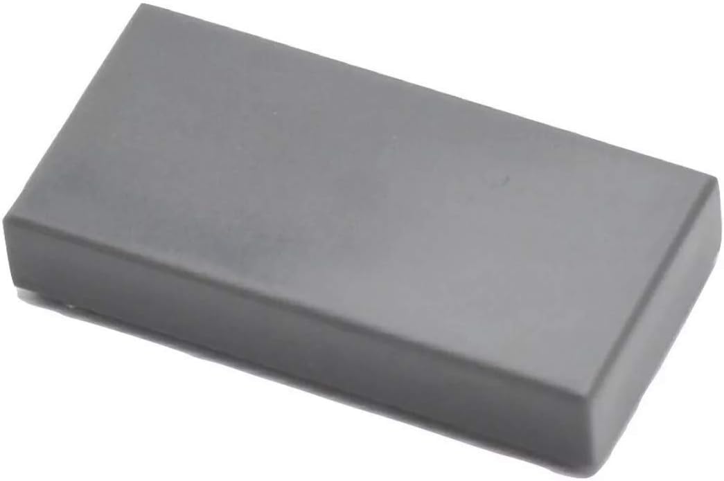 LEGO Parts and Pieces 1x2 Dark Stone Gray Tiles (50 Pcs)