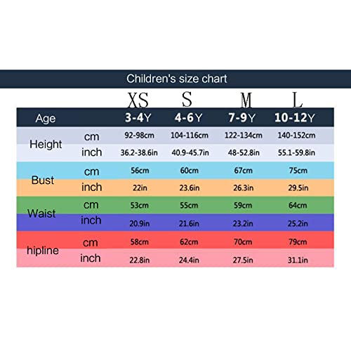 Vohawsa 4-12Y Kid Girl Pirate Dress Halloween Cosplay Costume Outfits Lace Midi Dress+Vest+Waist Belt+Headwear For Party Club (Multicolor, 4-6 Years) #TOP5