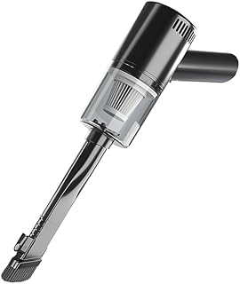 ROSEBEAR Car Vacuum Cleaner Cordless, 120W Powerful Car Vacuum Cleaner with HEPA Filter, 6000PA Handheld Vacuum with Rotatable Handle and Wet & Dry, Strong Cyclonic Suction for Home/Pet/Car/Hair