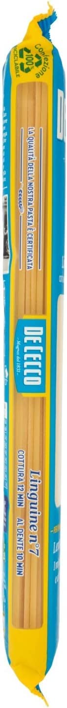 Italian Gourmet Linguine n.7 Pasta di Semola Hartweizen Nudeln 24 x 500g