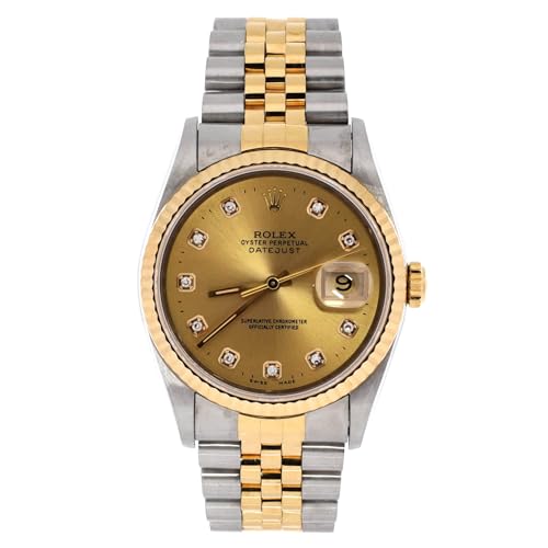Rolex Datejust 36 Gold Diamonds