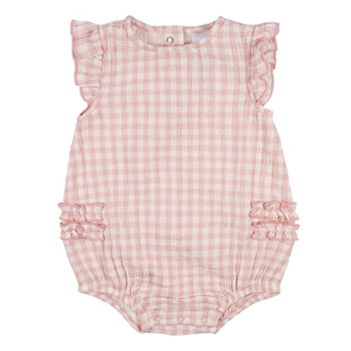 Image of Gerber baby-girls Sleeveless Ruffle Romper