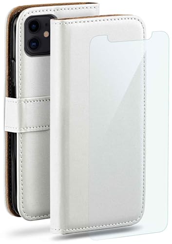 Kit de protection à 360° pour iPhone 11 moex étui blanc et film housse intégrale