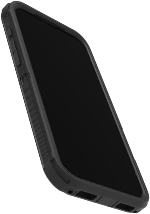 Defender Case Compatible with Samsung iPhone 17 Pro Max Case with Holster Belt Clip Defense for iPhone 17 Pro Max Case - Black