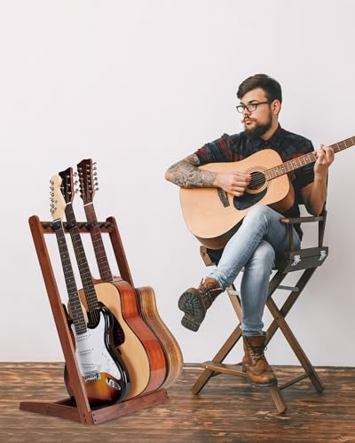 Support de guitare pliable multi-instruments pour optimiser l'espace du studio - 6