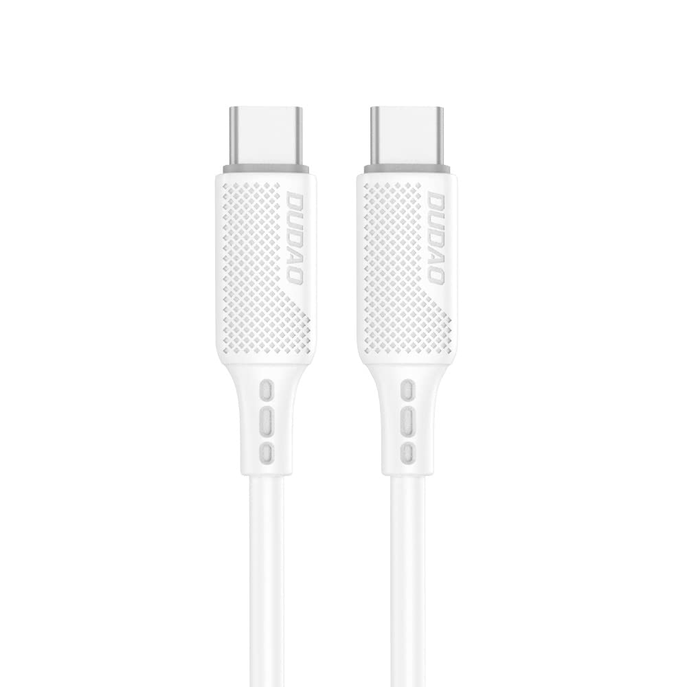 See full amazon price history chart for DUDAO L5S 100W PD Type-C to Type-C, 6..5ft/2M Fast Charging Cable PD 100W & Data Transfer Compatible with Apple iPhone 15 MacBook Pro/Air, iPad Pro, Air, Samsung, OnePlus, Real Me, Mi (White) DUDAO L5S 100W PD Type-C to Type-C, 6..5ft/2M Fast Charging Cable PD 100W & Data Transfer Compatible with Apple iPhone 15 MacBook Pro/Air, iPad Pro, Air, Samsung, OnePlus, Real Me, Mi (White) (B0BQYRJW12) Amazon Price History, Amazon Price Tracker