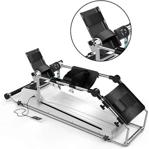 Image of Lower Limbs Rehabilitation Trainer, Electric Knee Replacement Recovery Aids with LCD Display and Remote Control, Automatic Over-Torque Reverse Function for Leg Exerc