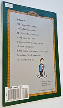 Paperback Scrooge (All Aboard Reading, Level 2 Grades 1-3) Book
