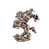 * 【Matériau de qualité supérieure】 : Cette mini statuette décorative est fabriquée en laiton de haute qualité, un matériau robuste et résistant aux chocs, qui offre une longue durée de vie.