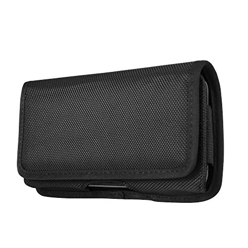 Cell Phone Holster Case Holder Pouch with Belt Clip Loops for Samsung Galaxy A20S A30S A40S A20 A50 A31 A51,S20 Plus, S10 Lite, S10 5G LG Stylo 5, 4, K51 Moto G Pro Power Stylus G8 Play Plus (Large)