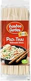 Bamboo Garden - Pad-Thai Reisnudel Sticks, Für traditionelle Nudelgerichte wie Pad-Thai, Vegan, 1 x 300 g (Verpackungsdesign kann abweichen) (Packung mit 5)