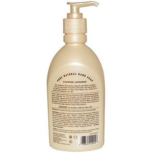 Jason Natural Products Lavender Liquid Satin Soap, 16 Ounce - 6 Per Case. #TOP2