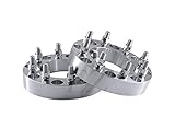 EZAccessory 2 Wheel Adapters 8x200 to 8x200 Thickness 2 Inch 14x1.5 Studs