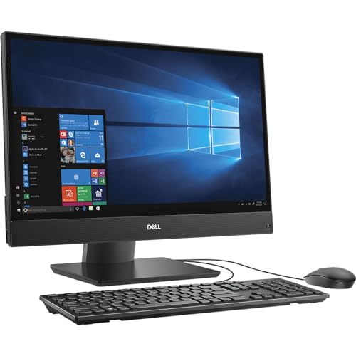 Image of Dell OptiPlex 5260 1920 x 1080 All-in-One Desktop Computer with Intel Core i5-8500 3 GHz Hexa-Core, 8GB RAM, 256GB SSD, 21.5 inch (503W7)